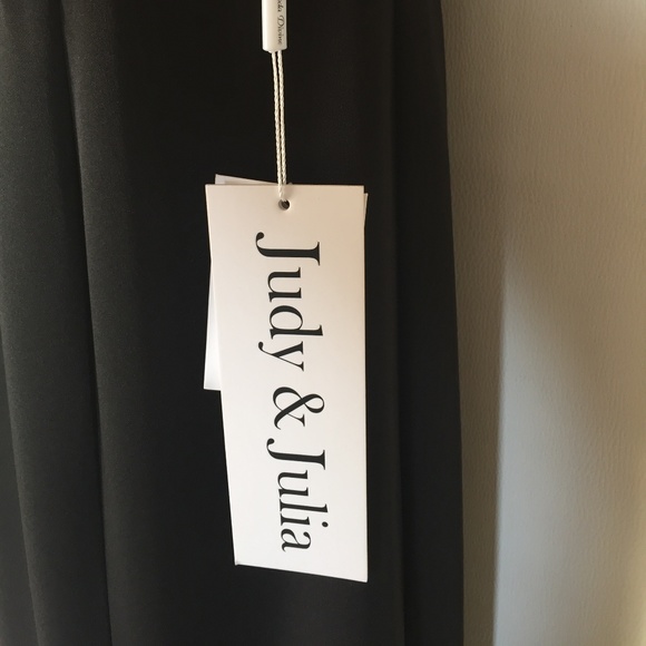 Judy&Julia Long Party Prom Ball Dress Black XS,S,M - Picture 7 of 8